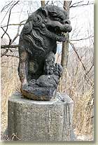 本山鉱山神社の狛犬