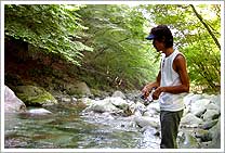 神子内川の釣り