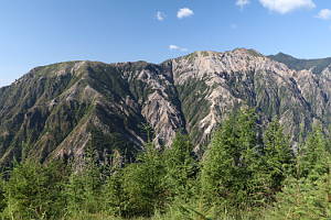 中倉尾根の無名沢