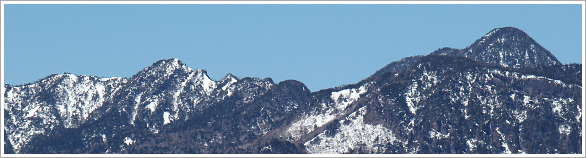 地蔵岳から鋸山、庚申山、皇海山