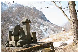 奥松木村跡