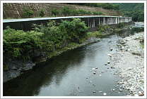 原橋から上流を見る