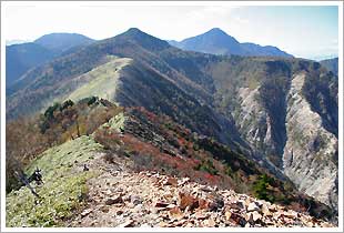 沢入山からオロ山北尾根