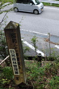 塩の沢林道起点