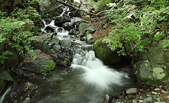 水ノ面沢の滝