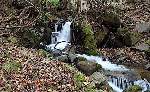 水ノ面沢の滝
