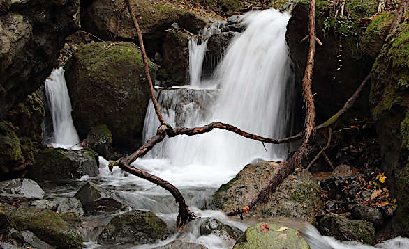 水ノ面沢の滝