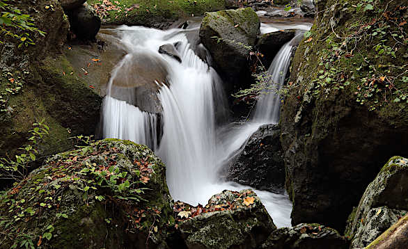 水ノ面沢の滝