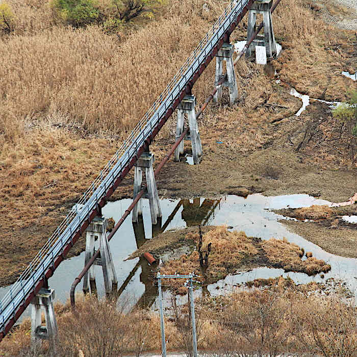 2.仁田元沢水管橋